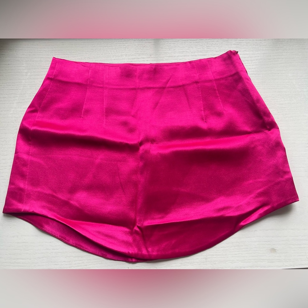 Zara Hot Pink Mini Skirt